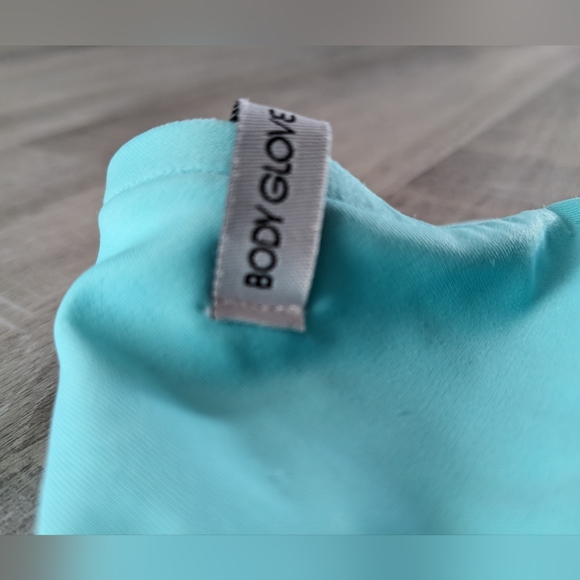 Body Glove Skyler Zip Front Seafoam Bathing Suit Swimsuit 1pc One Piece Swimwear - Picture 4 of 6